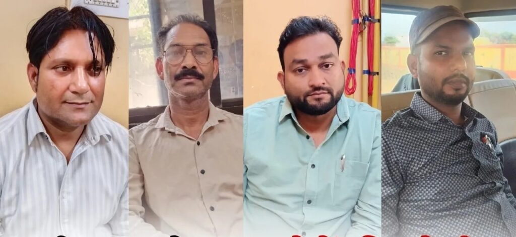 जांजगीर चांपा बिजली विभाग में ACB की छापेमार कार्यवाही , AE- JE के साथ कंप्यूटर ऑपरेटर रिश्वत लेते रंगे हाथ गिरफ्तार